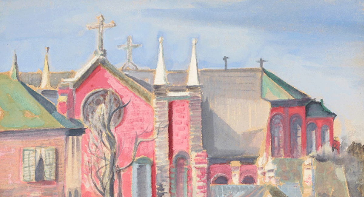 이인성 작품: 계산동 성당