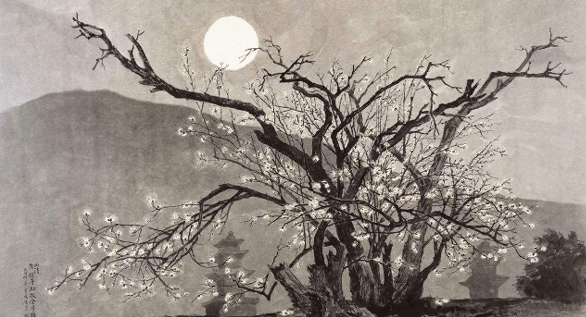 이호신 작품: 산청 단속사지 정당월매