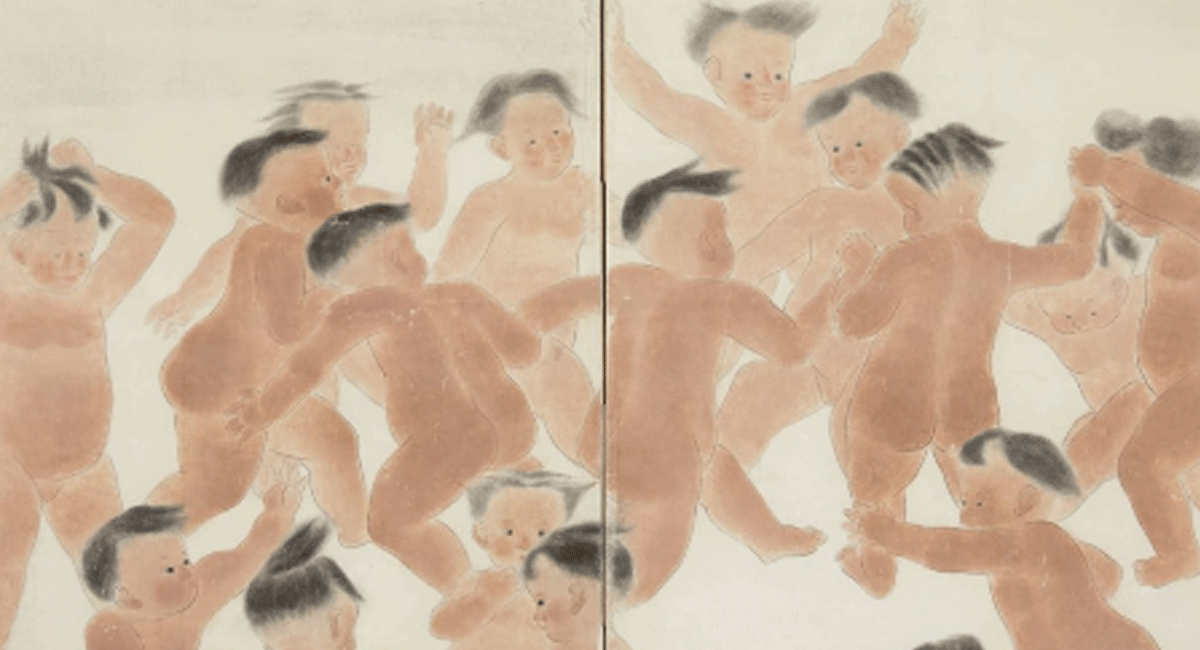 박래현 작품: 군동